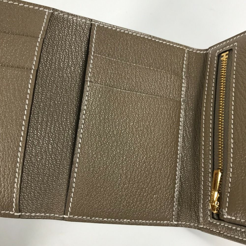 HERMES エルメス ベアン コンビネ コンパクトウォレット 財布 3つ折り