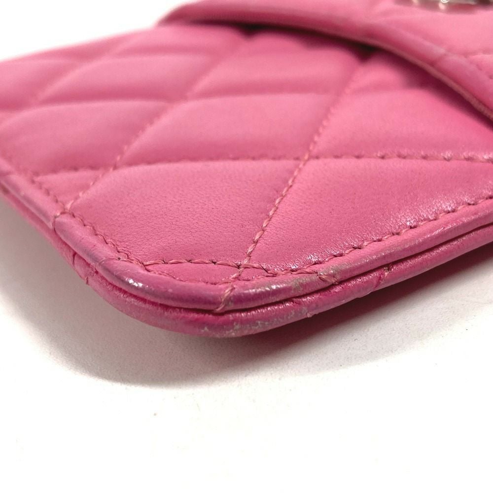 CHANEL シャネル フラグメントケース CC ココマーク ロゴ キルティング