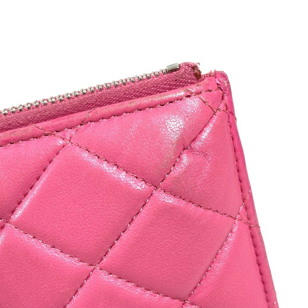 CHANEL シャネル フラグメントケース CC ココマーク ロゴ キルティング