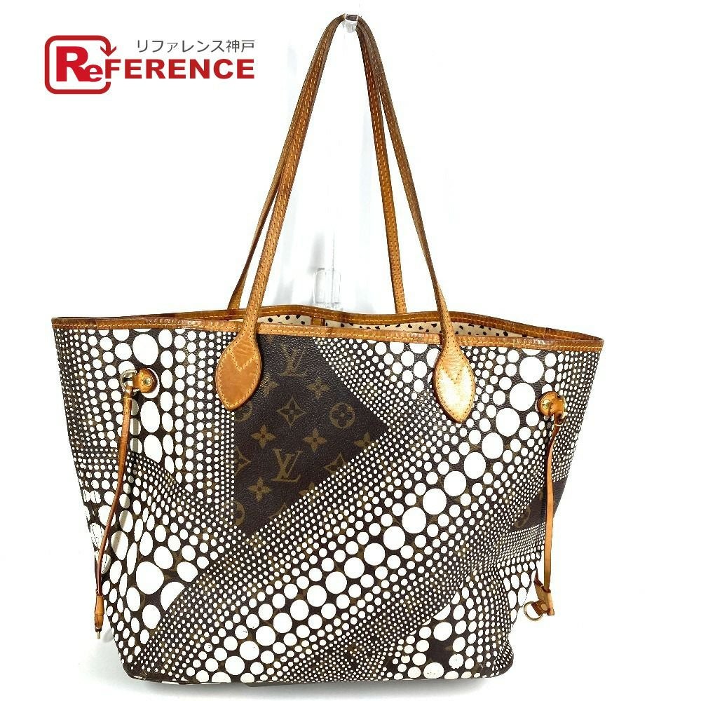 ルイヴィトン LOUIS VUITTON ネヴァーフルMM  M40684 モノグラム パンプキンドット  カバン 草間彌生コラボ トートバッグ ショルダーバッグ モノグラムキャンバス ホワイト LOUIS VUITTON ルイヴィトン M40684 モノグラム パンプキンドット