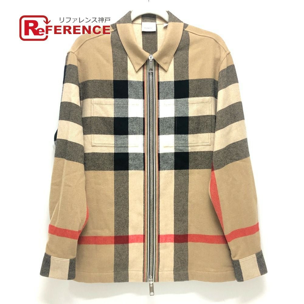 BURBERRYベージュ ジップアップジャケット バーバリー SS24 ベージュ
