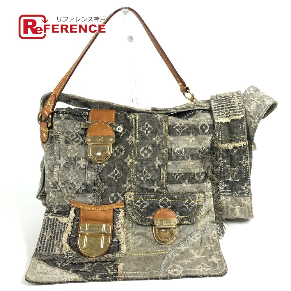 LOUIS VUITTON ルイヴィトン M95375 モノグラムデニム パッチワーク