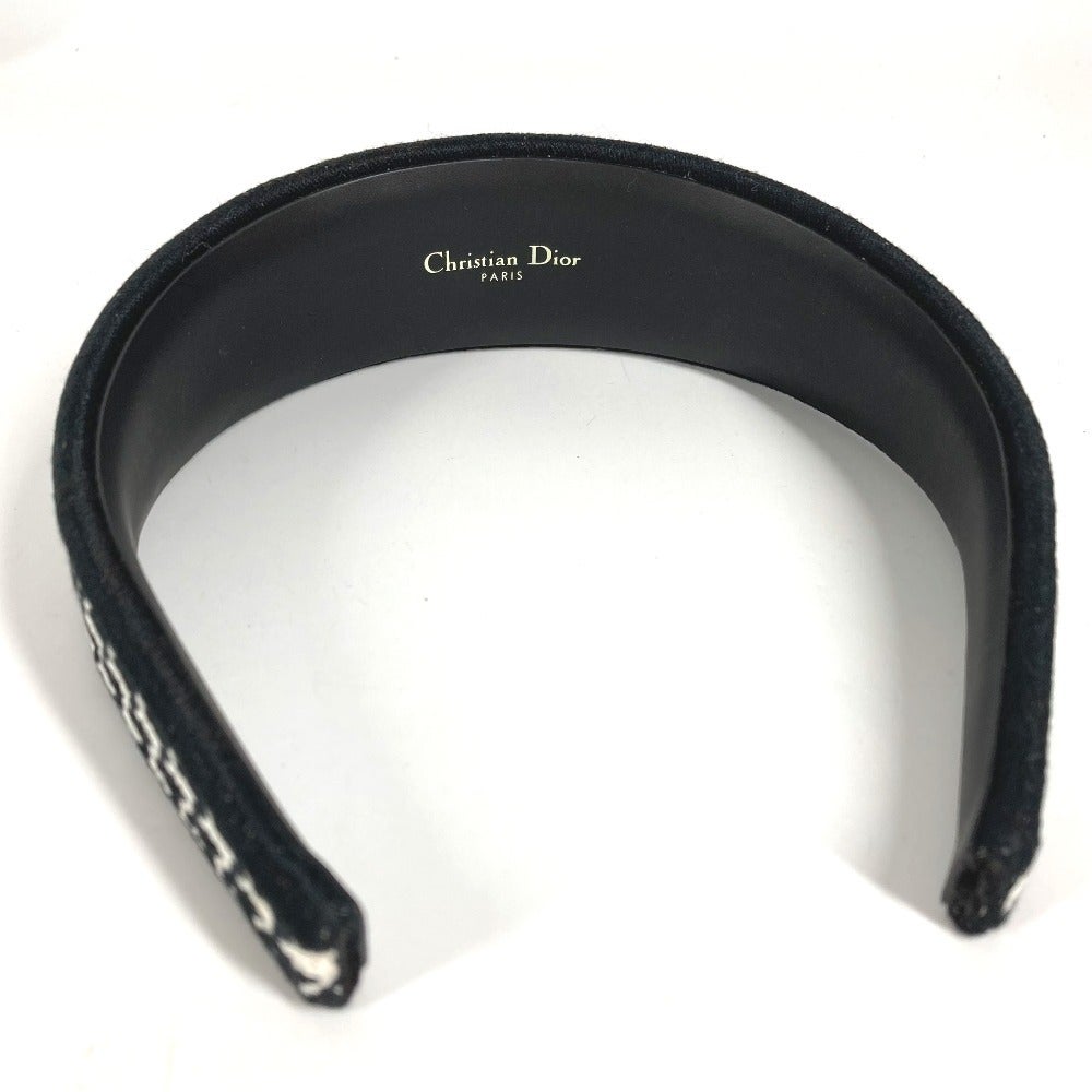 Dior ディオール 35HBP988X132 千鳥格子 ロゴ ヘッドバンド ヘア