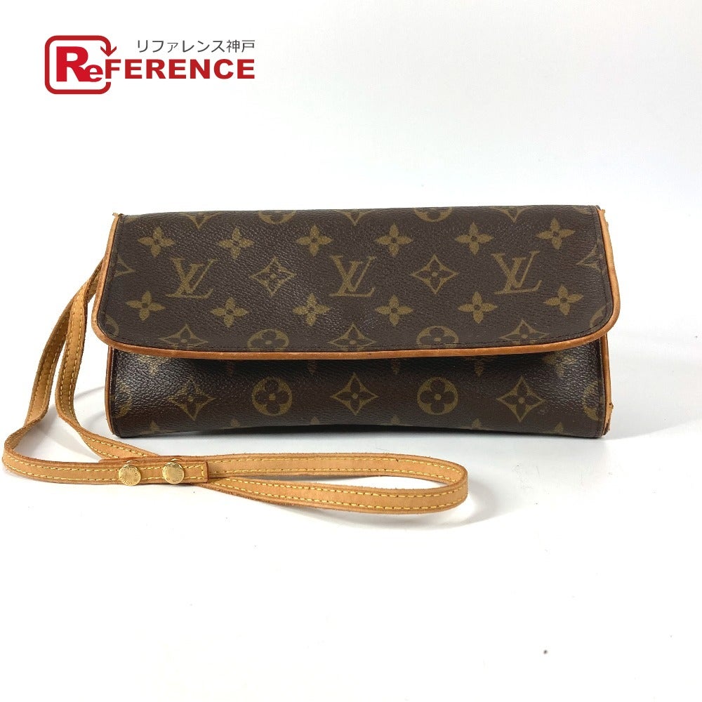 LOUIS VUITTON ルイヴィトン M51852 モノグラム ポシェットツインGM