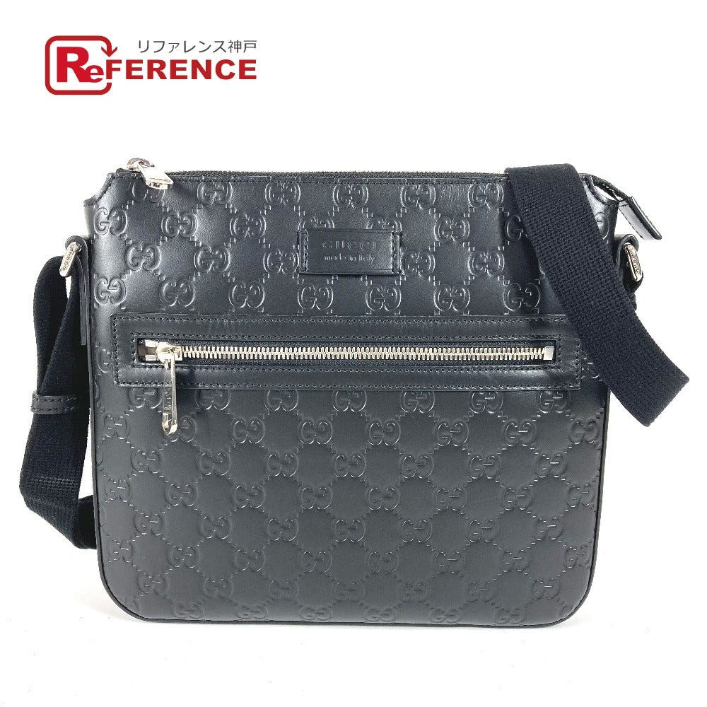 GUCCI グッチ ショルダーバッグ 黒革 ユニセックス GUCCI 【公式通販】