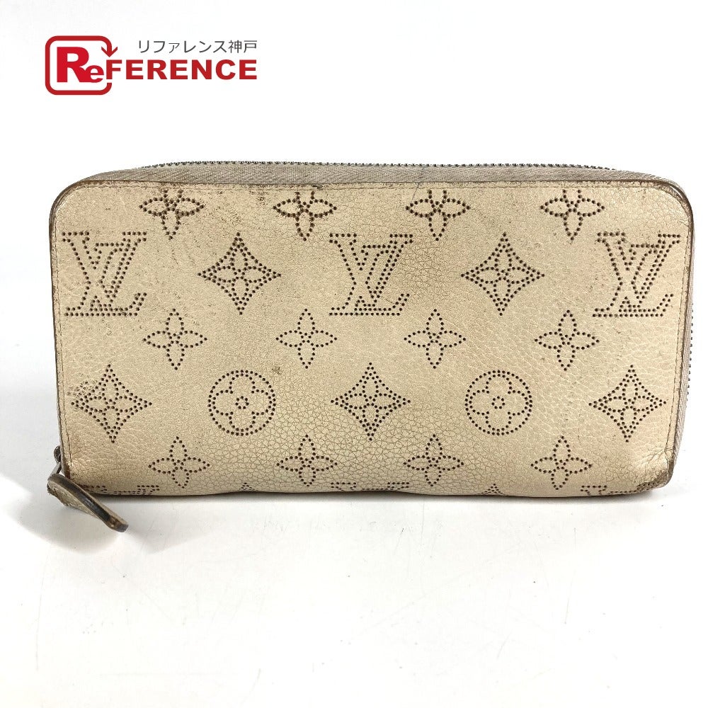 ルイヴィトン LOUIS VUITTON ジッピーウォレット  M61869 モノグラムマヒナ ロングウォレット ラウンドファスナー 長財布 モノグラムマヒナレザー イヴォワール ベージュ LOUIS VUITTON ルイヴィトン M61869 モノグラムマヒナ ジッピー