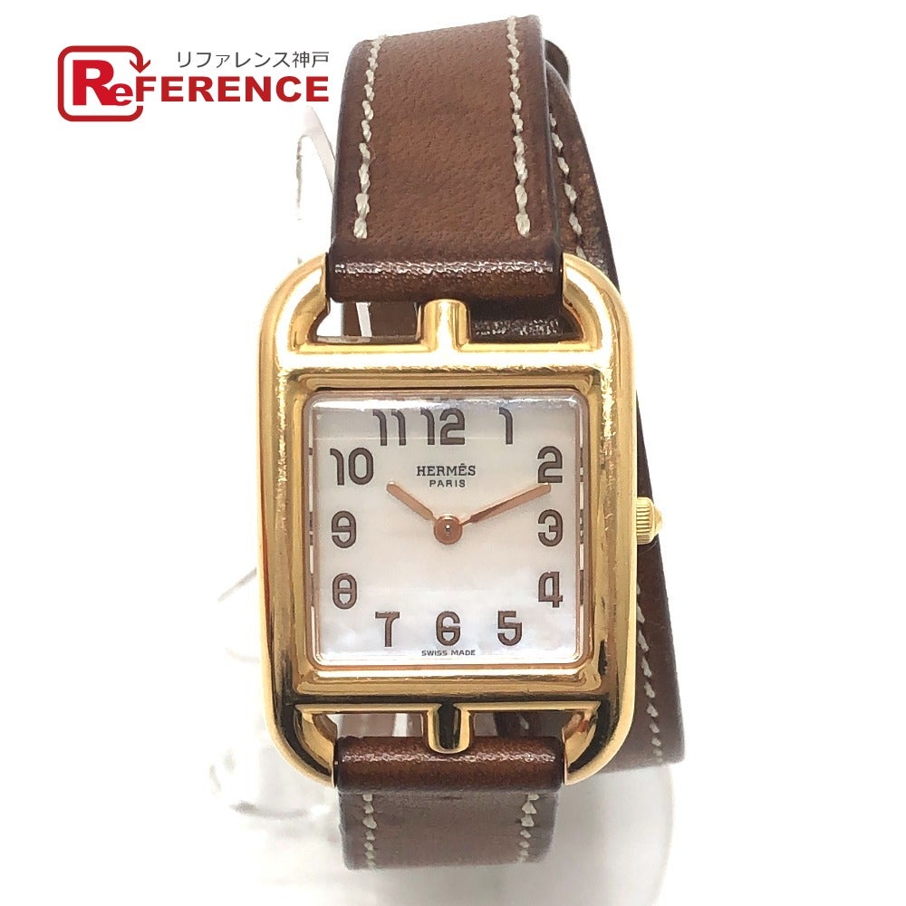 HERMES エルメス CC1.170 K18PG ケープコッド ドゥブルトゥール シェル