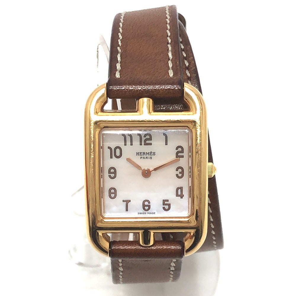 HERMES エルメス CC1.170 K18PG ケープコッド ドゥブルトゥール シェル