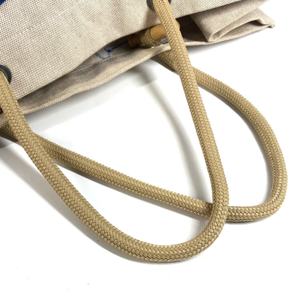 お値下げ！エルメス☆　タピドセル　ラージ☆　ネイビーベージュ　美品♪ HERMES エルメス ビーチバッグ タラサ バッグ ロゴ カバン 肩掛け