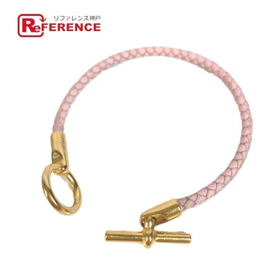 HERMES エルメス グレナン 編み込み バングル アクセサリー 