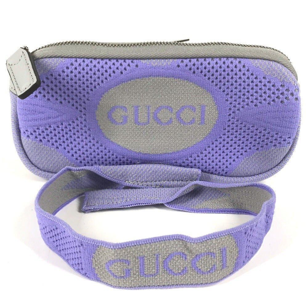 GUCCI グッチ 824707 ロゴ ポーチ GG サングラスケース ポーチ ユニ
