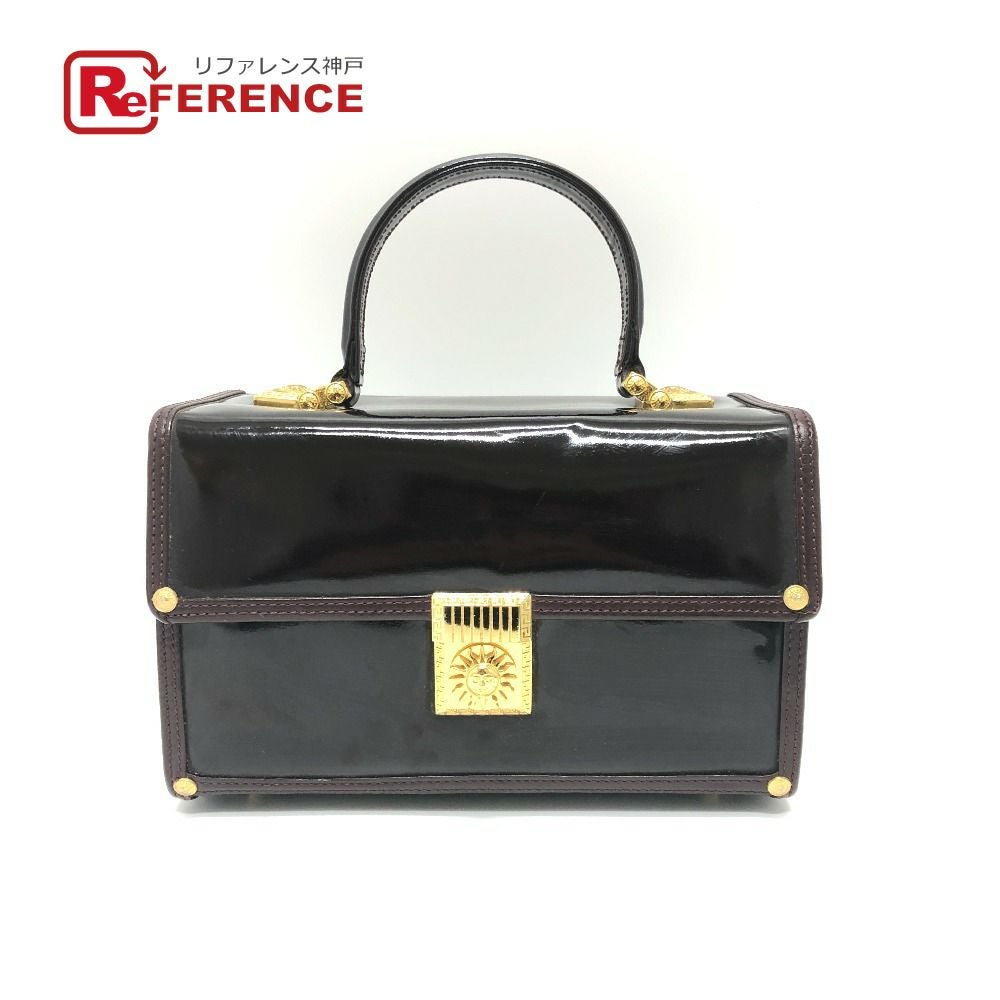 VERSACE ヴェルサーチ ヴィンテージ サンバースト バニティバッグ