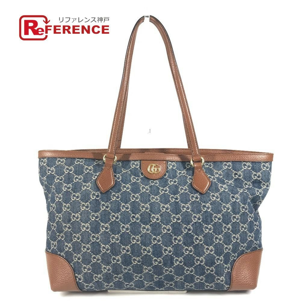 グッチ GUCCI オーバーチュア OUVERTURE オフィディア GG ミディアム  631685  デニム カバン 肩掛け トートバッグ ショルダーバッグ デニム ブルー GUCCI グッチ 631685 デニム オーバーチュア OUVERTURE オフィディア