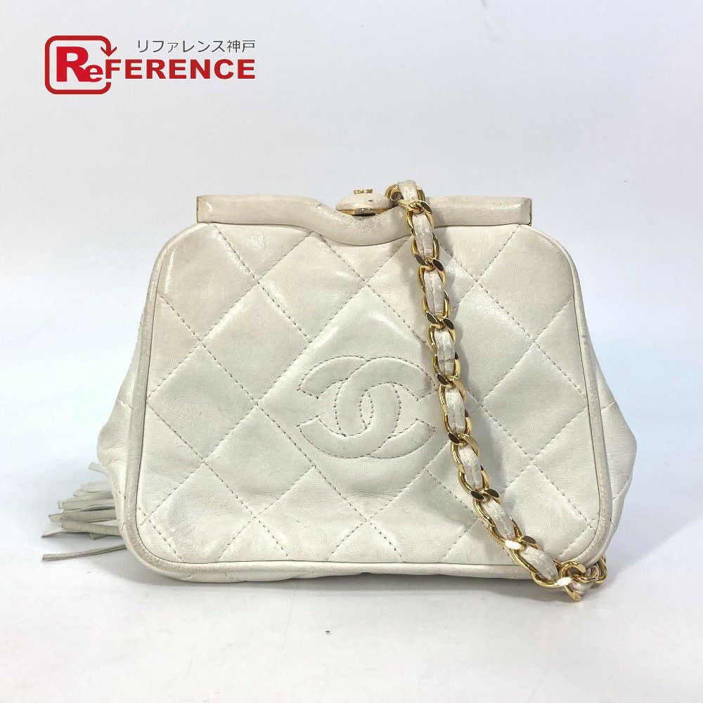 CHANEL シャネル ココマーク CC マトラッセ キルティング がま口