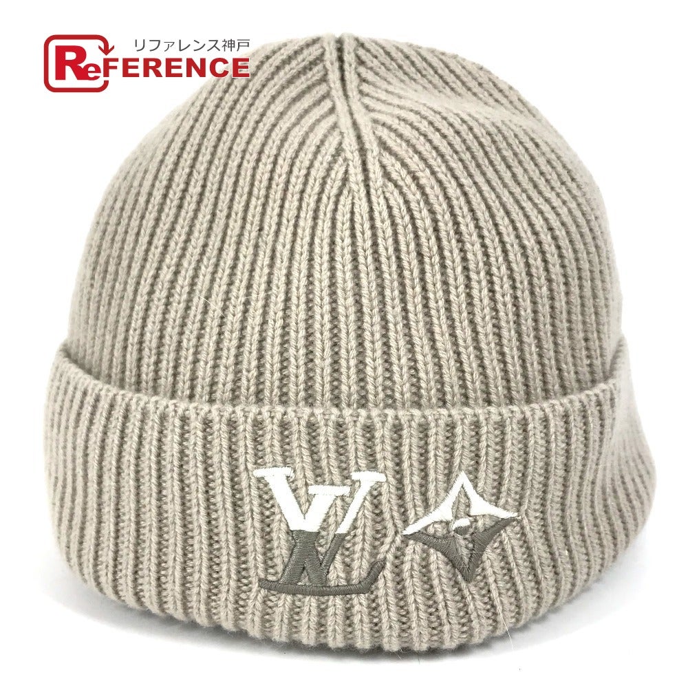 Louis Vuitton ビーニー M77196 グレー LOUIS VUITTON ルイヴィトン M77196 ビーニー・LV デュアル ビーニー